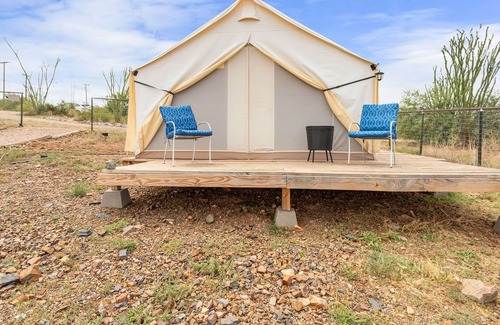 Tombstone RV Rental | Old West Living/Luxury Cabin-Tent in Tombstone AZ