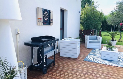 Sommieres House | OLIVE TREES OF MAS BLUE BETWEEN NIMES AND MONTPELLIER
