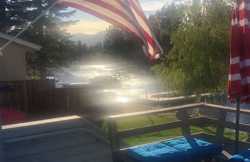 Tahoe Keys House | OMG.! Beautiful Waterfront S. Lake Tahoe home, private sandy Beach & Dock.