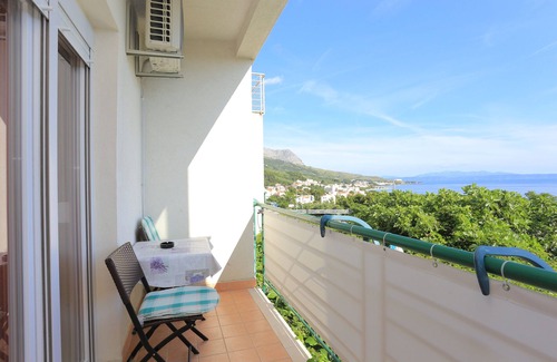 Tucepi Apartment | One bedroom apartment with balcony and sea view Tučepi, Makarska (A-5263-b)