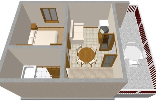 Zman Apartment | One bedroom apartment with terrace and sea view Žman, Dugi otok (A-873-a)