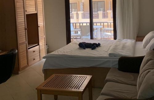 Al Ahyaa Ski Chalet | One-Bedroom Chalet at Turtles Beach Resort , Pool & Side Sea View C22