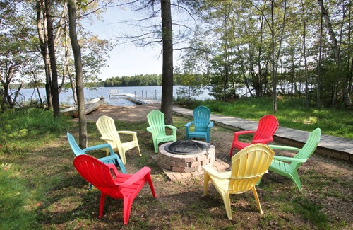 Eagle River House | One of a kind property:Best of 2 lake fronts, 2 docks:Catfish Lake and Meta Lake