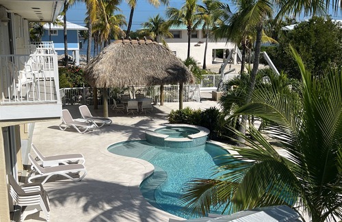 Marathon House | Open Water views, 100' dock Private Pool Ice machine DIRECT ACCESS open water