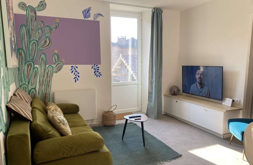 Lachapelle-sous-Chaneac Apartment | Our Comfortable Apartment: Your Starting Point for Adventures