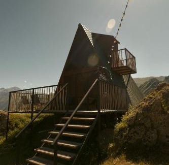 Kazbegi Ski Chalet | Outside Kazbegi