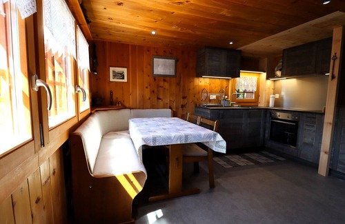 Ayer Ski Chalet | Outside : small, lovely, recently renovated individual chalet on 3 floors, suitable for 4 people, ba