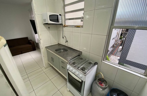 Canto do Forte Apartment | Pé na Areia Canto do Forte