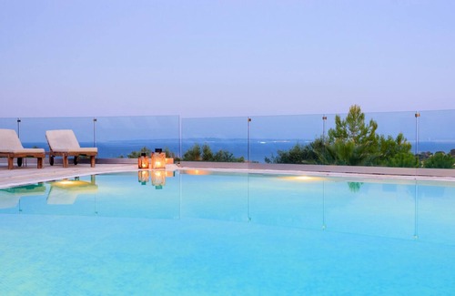 Neromilos Villa | Paliokaliva Village in Zakynthos,Stonebuilt Villa,Near The Beach,Garden,Pool