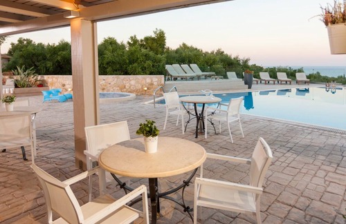 Neromilos Villa | Paliokaliva Village in Zakynthos,Stonebuilt Villa,Near The Beach,Garden,Pool