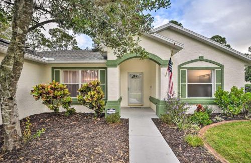 Palm Coast House | Palm Coast Retreat with Lanai Less Than 8 Mi to Beach!