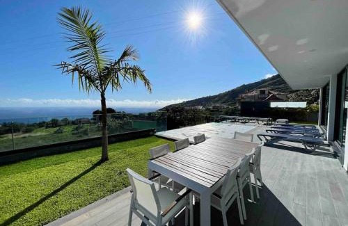 Calheta Villa | Panoramic View: Lux 3 bed with heated pool