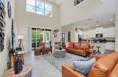Lindfields Villa | Paradise Palms 5BR-5 Bath Villa,Pool,Spa, Game Room-Disney Kissimmee Area!