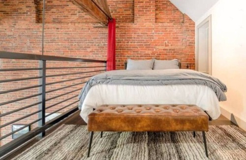 Binghamton Apartment | Parlor City Estate: Luxury Loft W/ Hot Tub & Gym
