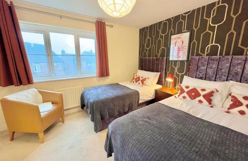 Sheffield House | Payler House Sheffield-WiFi -Large Parking Space-cozy 4 bedrooms