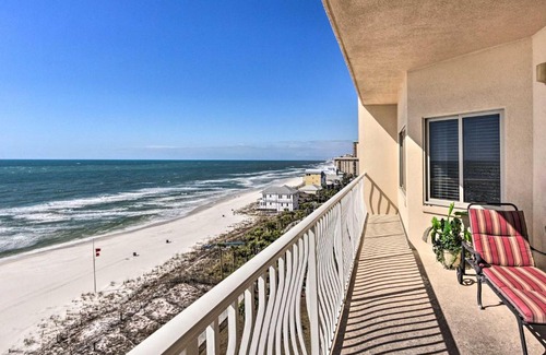 Biltmore Beach Apartment | PCB Condo with Gulf View and Pool at Coral Reef Resort