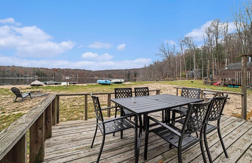 Gaylord House | Peaceful Lakefront Home w/Great Amenities