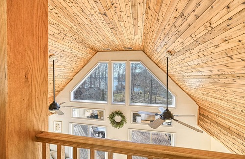 Bumpass House | Peaceful Lakefront Retreat with Hot Tub, Firepit and Boat Dock