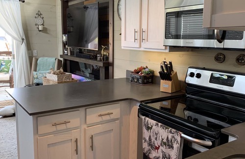 Flat Rock Cottage | Peaceful Tiny Home at the Simple Life Village, Pool, Fitness Center