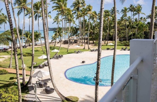 Las Terrenas Apartment | Penthouse am Meer: Strand von Coson