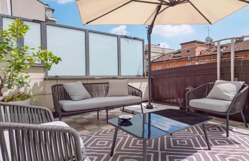 Bullona Apartment | Penthouse in Milan - 2 terraces and Netflix
