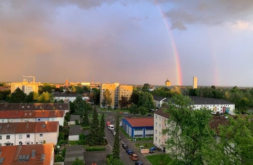 Schweinfurt Apartment | Penthouse "Marc Aurel" with distant view, central