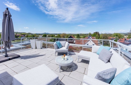 Moos Apartment | Penthouse Moos mit Dachterrasse für 2-4 Personen