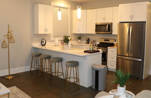 Tri-Taylor Apartment | Perignon Castle Chicago 1BD 1BATH with Free Street Parking