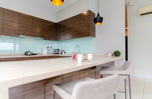 Nusajaya Apartment | [Pet-friendly] A Cozy 3BR Somerset Suite, Legoland, Harbour View