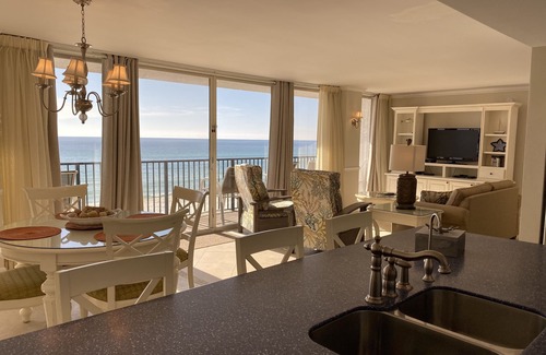West Panama City Beach Condo | Pet Friendly ~ Amazing Gulf Views from Every Room ~ Both Bedrooms Gulf Front ~ Summer & Fall Specials!