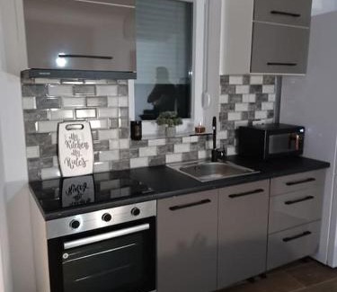 Lesvos Apartment | Petite suite with backyard.