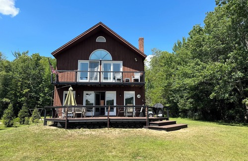 Caroga Lake House | Picturesque ADK Lakefront Home! 3BR 2BA w/Large Deck on Beautiful Canada Lake