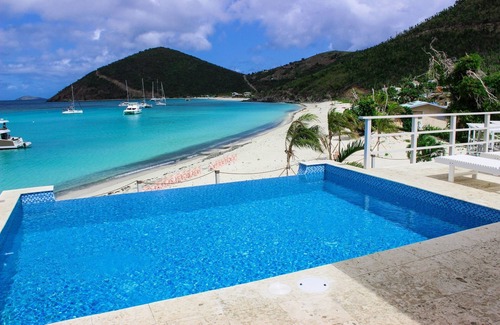 Jost Van Dyke Villa | Pink House Villas - Beautiful Oceanfront House