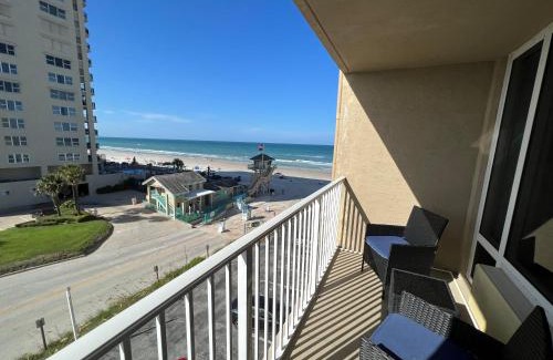 Daytona Beach Shores Apartment | Pirates Cove 4th Floor Balcony Remodeled Condo