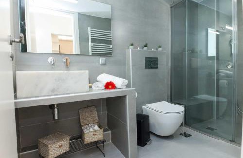 Piraeus Apartment | Pireas Jewel New Design Apt with Backyard