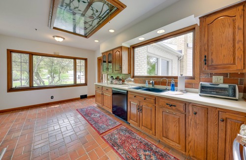 McHenry House | Pistakee Lake Estate w/Boat Dock & Hot Tub!