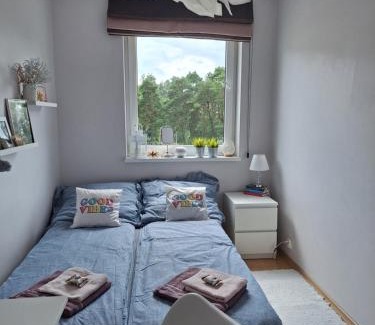 Gdynia Apartment | Pokój w apartamencie z pięknym widokiem na morze