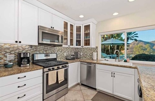 San Carlos House | Pool, A/C, fire pit, views of Cowles Mountain - Hemingway Heaven - New Listing with a pool!