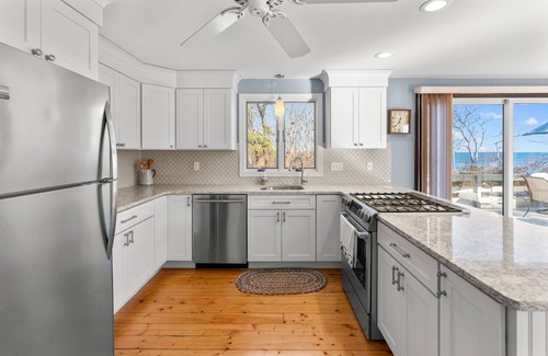 Popponesset House | Popponesset- 3 bedrooms, 3 baths, sleeps 6 & outdoor shower. Views for miles.