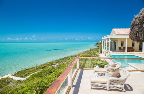 Leeward Settlement Villa | Popular ocean front villa now offering 20% off for Sept and Oct.