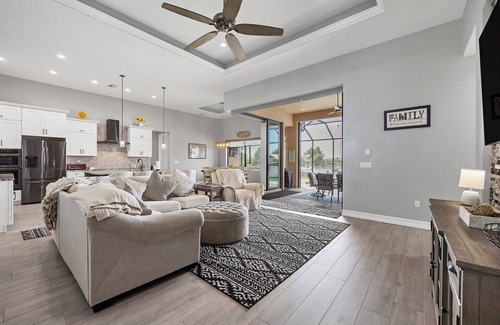 Edgewater House | Port Charlotte 3BR/2.5BA Pool & Spa Home with Canal Access