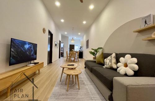 Si Rusa House | Port Dickson 3BR Cozy Muji Home - 3 Mins to Beach