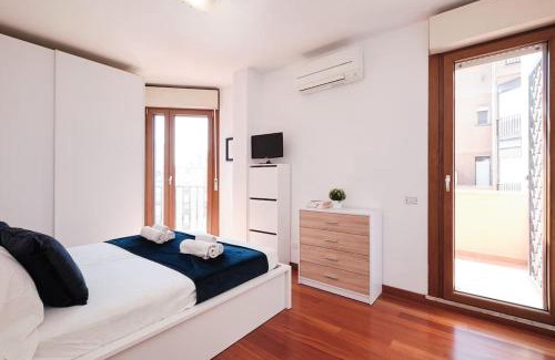 Zona IV Casal Boccone Apartment | Porta di Roma, Moderno Luminoso con Wi-Fi e AC