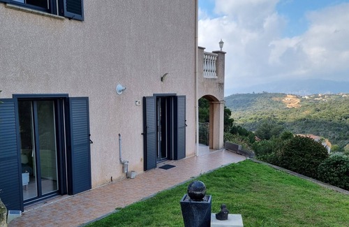 Albitreccia Apartment | PORTICCIO T2 68 M², air-conditioned, garden level, swimming pool, 120 m2 terrace, 4*.