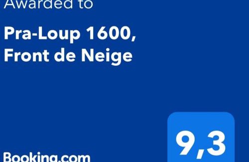 Pra Loup Apartment | Pra-Loup 1600, Front de Neige