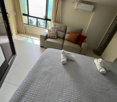 Conde Apartment | Praia de Tabatinga- Flat do BZ - 2 quartos