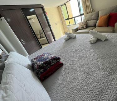 Conde Apartment | Praia de Tabatinga- Flat do BZ - 2 quartos