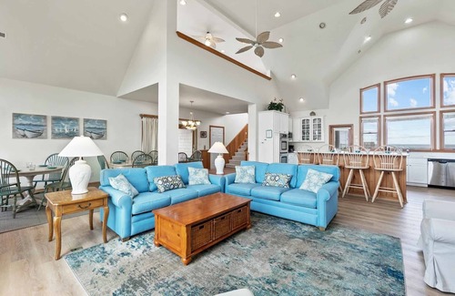 Hatteras House | Premier Oceanfront Dog Friendly w/Pool, Elevator, Hot Tub, Game Room, and More!