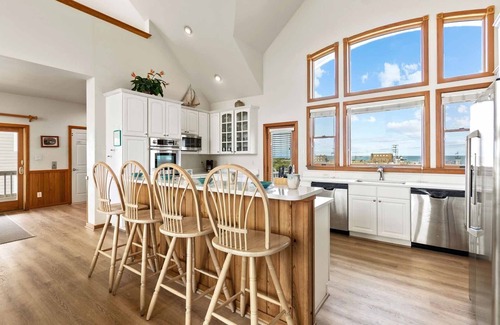 Hatteras House | Premier Oceanfront Dog Friendly w/Pool, Elevator, Hot Tub, Game Room, and More!