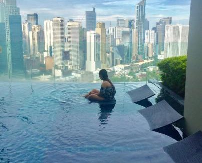 Downtown Apartment | Premium Suite with Balcony at The Gramercy Makati Manila